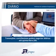 Transações: contribuintes podem negociar débitos até quinta-feira (30)