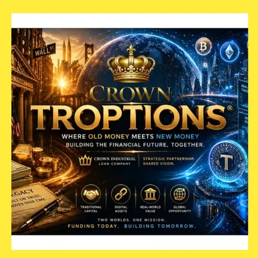 TROPTIONS & Crown Industrial: The $2B Tokenization Shift Transforming Global Trade Finance (RWA, SPV & Digital Capital Explained)