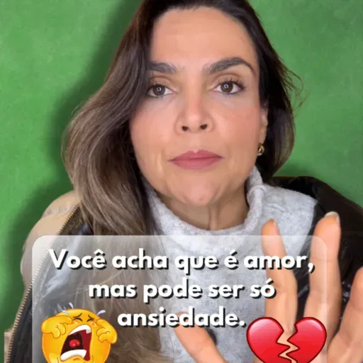 Você acha que é amor, mas pode ser só ansiedade.