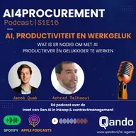 S1E16 | AI, Productiviteit en werkgeluk  | AI4Procurement powered by Qando!