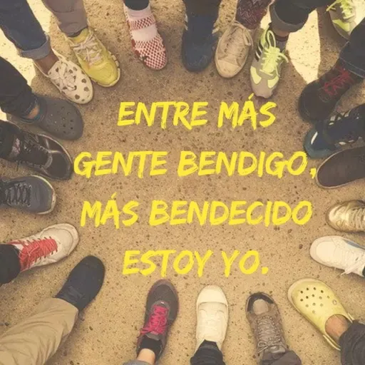 Día 66 Entre	más	gente	bendigo,	más	bendecido	estoy	yo