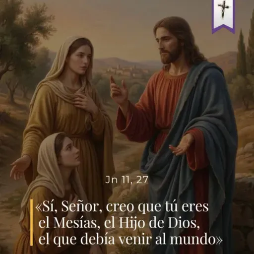 Juan 11, 1-7. 20-27. 33b-45 - V Domingo de Cuaresma (A)