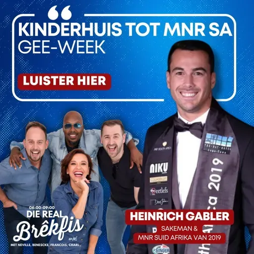 Die Real Brêkfis span kuier vandag saam met Heinrich Gabler
