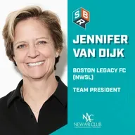 Jennifer van Dijk - President Boston Legacy FC (NWSL)