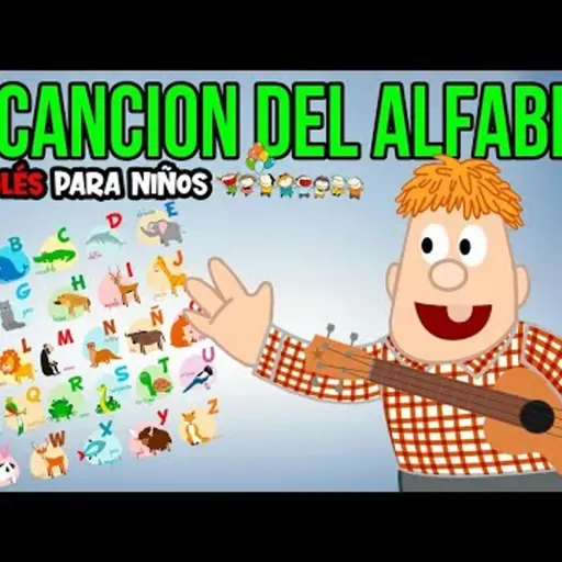 038. Canción del ALFABETO en INGLÉS con ejemplos para niños