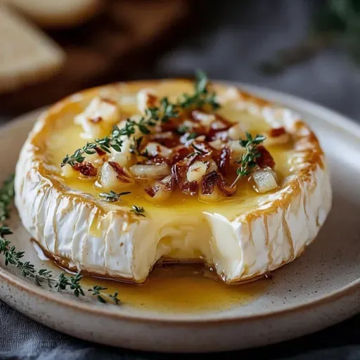 Camembert al forno con crostoni