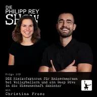 Folge 109: DIE Risikofaktoren für Knieschmerzen bei Volleyballern und ein Deep Dive in die Wissenschaft dahinter - mit Christina Frese