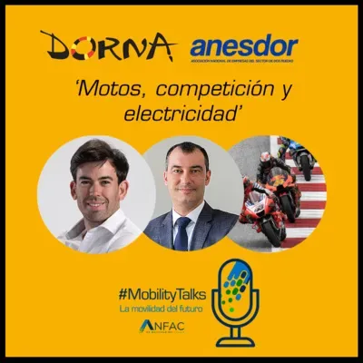 Motos, competición y electricidad, con Dorna y Anesdor 
