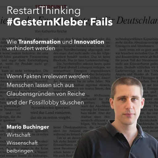 Wenn Fakten irrelevant werden: Menschen lassen sich aus Glaubensgründen von Reiche und der Fossillobby täuschen