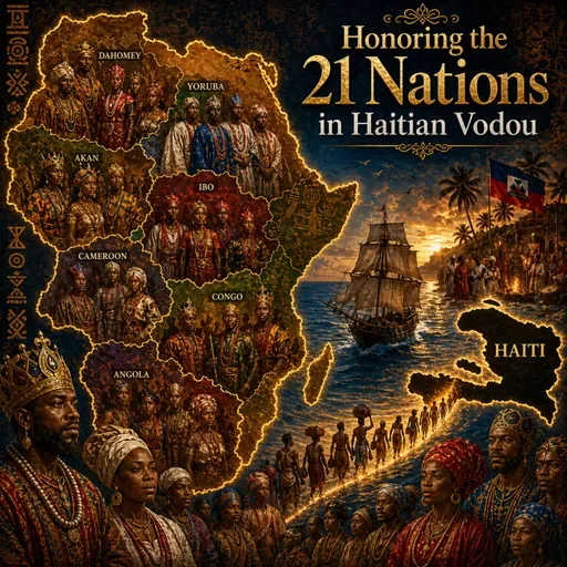 Episode 58: Honoring and Loving on the 21 Nanchons of Haitian Vodou