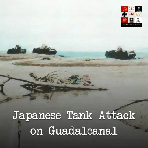 147 - The Japanese tank attack in the Battle of Henderson Field - Guadalcanal