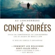 Conférence : comment les religions sont-elles nées ? - jeu. 9 octobre à 20h au Lerchenberg Mulhouse
