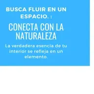 Conectar con la naturaleza.