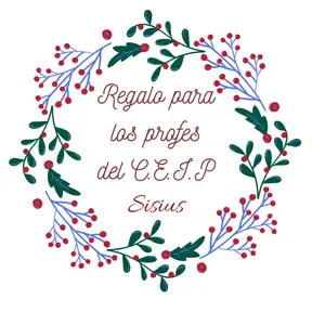 Mensajes con regalos para los profes del C.E.I.P "Sisius"