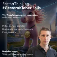 Pinkes Einhorn 2025 für die größte Realitätsverweigerung in der Kategorie Energiewende