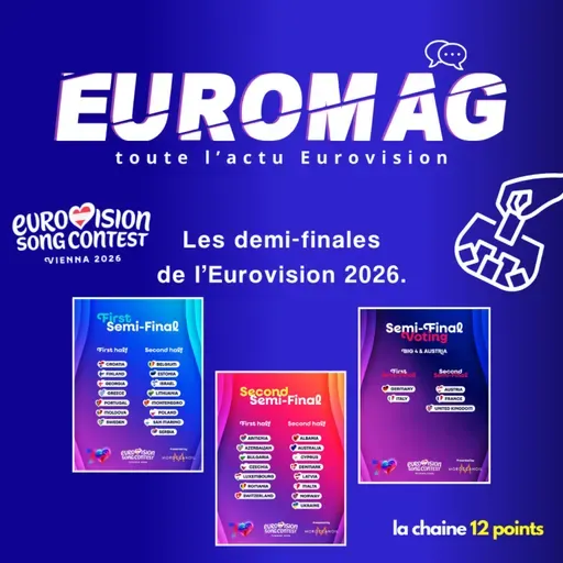 Les demi-finales de l’Eurovision 2026.