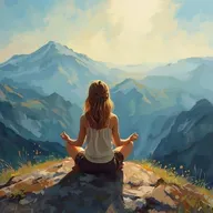 با ۵ دقیقه مدیتیشن صبحگاهی، روزت رو متفاوت شروع کن 🌿