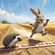 Cuộc Chạy Đua giữa Thỏ và Nhím - Truyện cổ Grimms