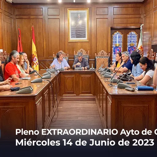 14.06.2023 - Pleno Extraordinario
