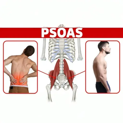 The BEST Way to Release a Tight Psoas Muscle for Low Back Pain and Poor Posture