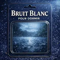 1 H Bruit blanc pour DORMIR | PLUIE douce