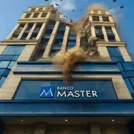 Banco Master desmorona, mas não abala o sistema financeiro.