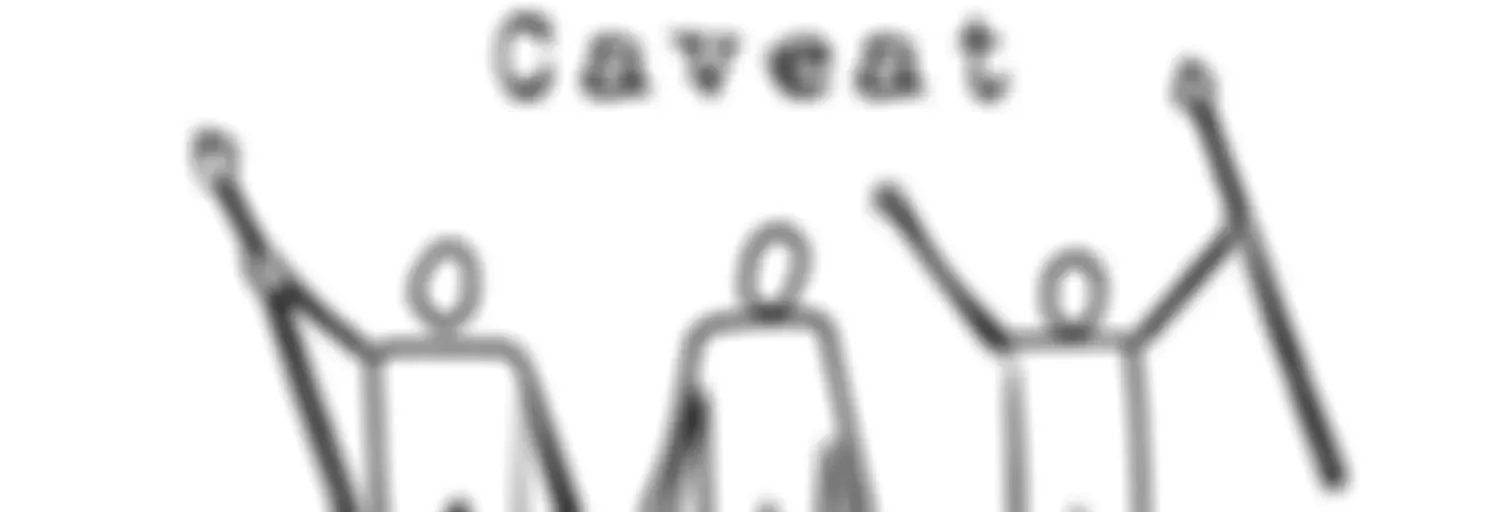 (A) Strange Caveat