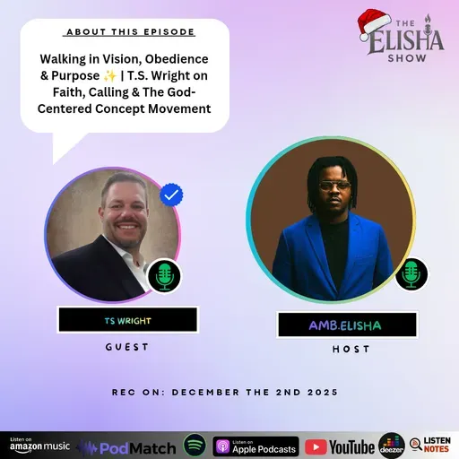 Walking in Vision, Obedience & Purpose ✨ | T.S. Wright on Faith, Calling & The God-Centered Concept Movement