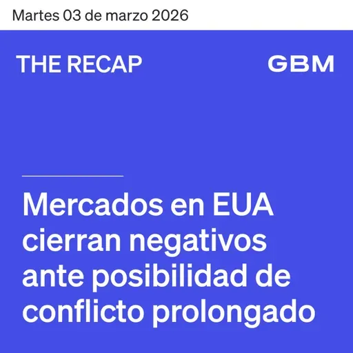 THE RECAP 03-03-26 | Mercados en EUA cierran negativos ante posibilidad de conflicto prolongado