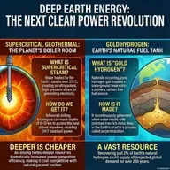 Deep Earth Energy: The Geothermal and Geologic Hydrogen Revolution
