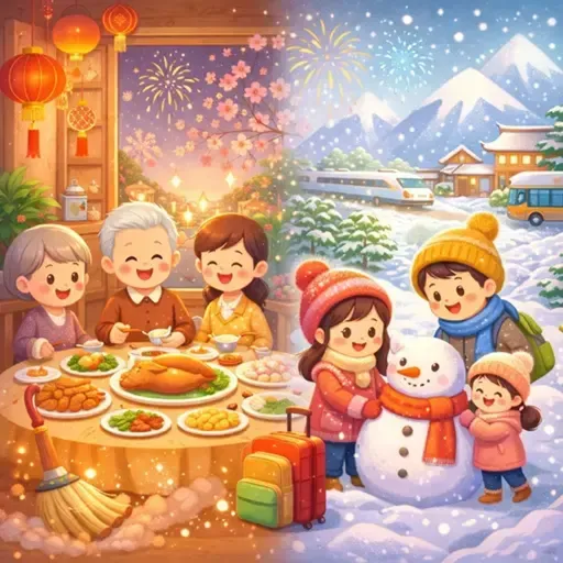 [HSK 6] “分段式”过年值得吗？ - Is a “Segmented” Spring Festival Worth It?