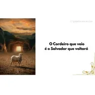 O cordeiro que veio é o Salvador que voltará - Culto de ceia