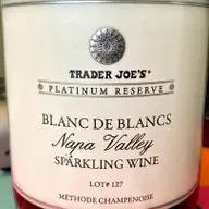 Trader Joe’s Platinum Reserve Napa Valley Blanc De Blancs