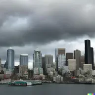 Today's Weather in Seattle 04 05 26 Spring High Pressure System Brings Sunny Skies and Sixty Eight Degrees