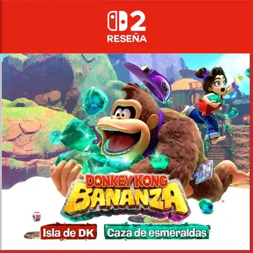 Reseña | Donkey Kong Bananza: Isla de DK + Caza de esmeraldas