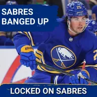 The Buffalo Sabres have concerning injuries to Owen Power and others going into their first game