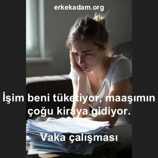 Maaşımın çoğu kiraya gidiyor, çalışmak beni tüketiyor.