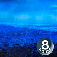 Barulho de chuva e mar | Para dormir, relaxar, estudar ou manter a concentração (8 horas)