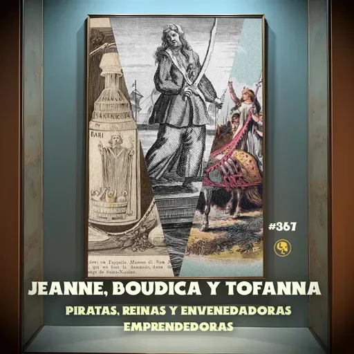 E367: Jeanne, Boudica y Tofana: Piratas, Reinas y Envenenadoras Emprendedoras