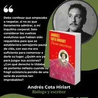 Fieras Interiores. Andrés Cota Hiriart