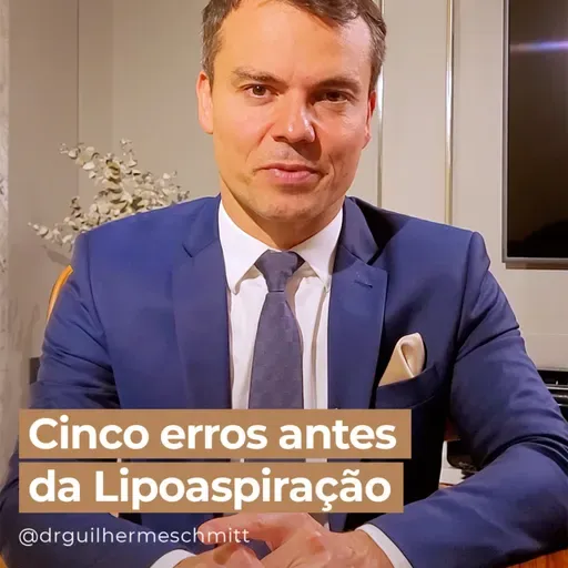 Cinco erros que você NÃO pode cometer antes de uma Lipoaspiração