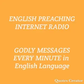 English Preaching