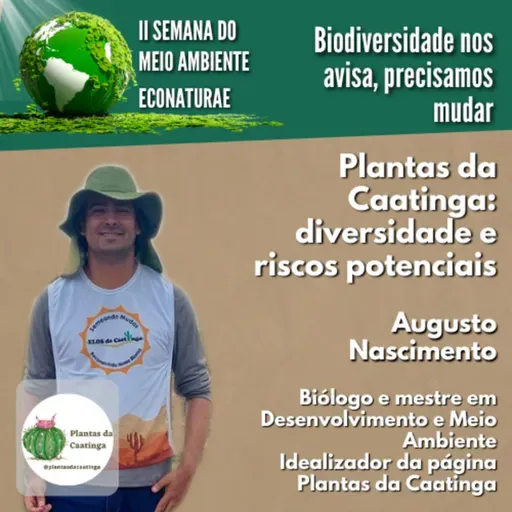 Plantas da Caatinga: diversidade e riscos potenciais | II SMA EcoNaturae