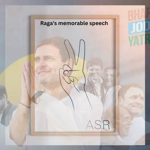 #episode 52 Raga's Memorable speech | Bharat Jodo Yatra | J&K , Shrinagar