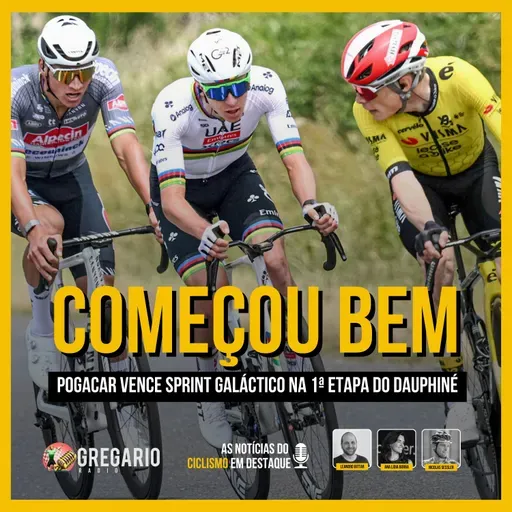 RADIO: Pogacar vence o sprint galático no Dauphiné