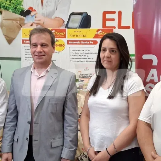 Presentaron la Canasta Navideña Promocional a $6.490 en la ciudad de Santa Fe