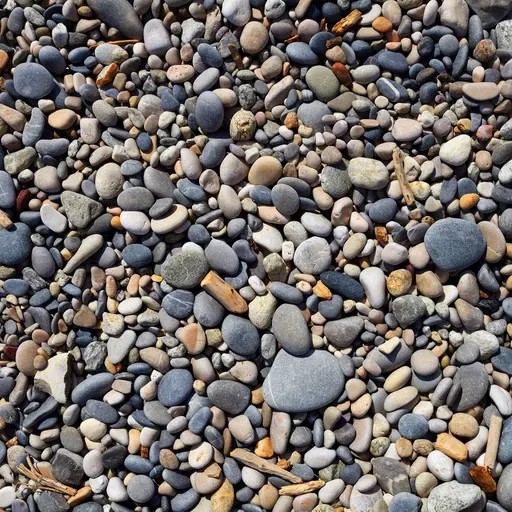 Warum findet man am Strand keine kugelrunden Steine bzw. Kiesel?
