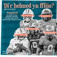 Cyfres 02 Pennod 02 - Rownd cyntaf y drafft. James Kellett yn ymuno ac yn rhagfynegi be fydd yn digwydd yn rownd cyntaf y drafft. Fydd yna drama ar y noson?