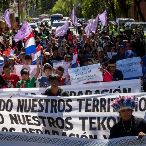 Movilización Nacional Indígena por la destitución del presidente del INDI