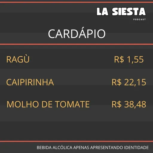 La Siesta S03E02 – Ragù, Caipirinha e  Molho de Tomate